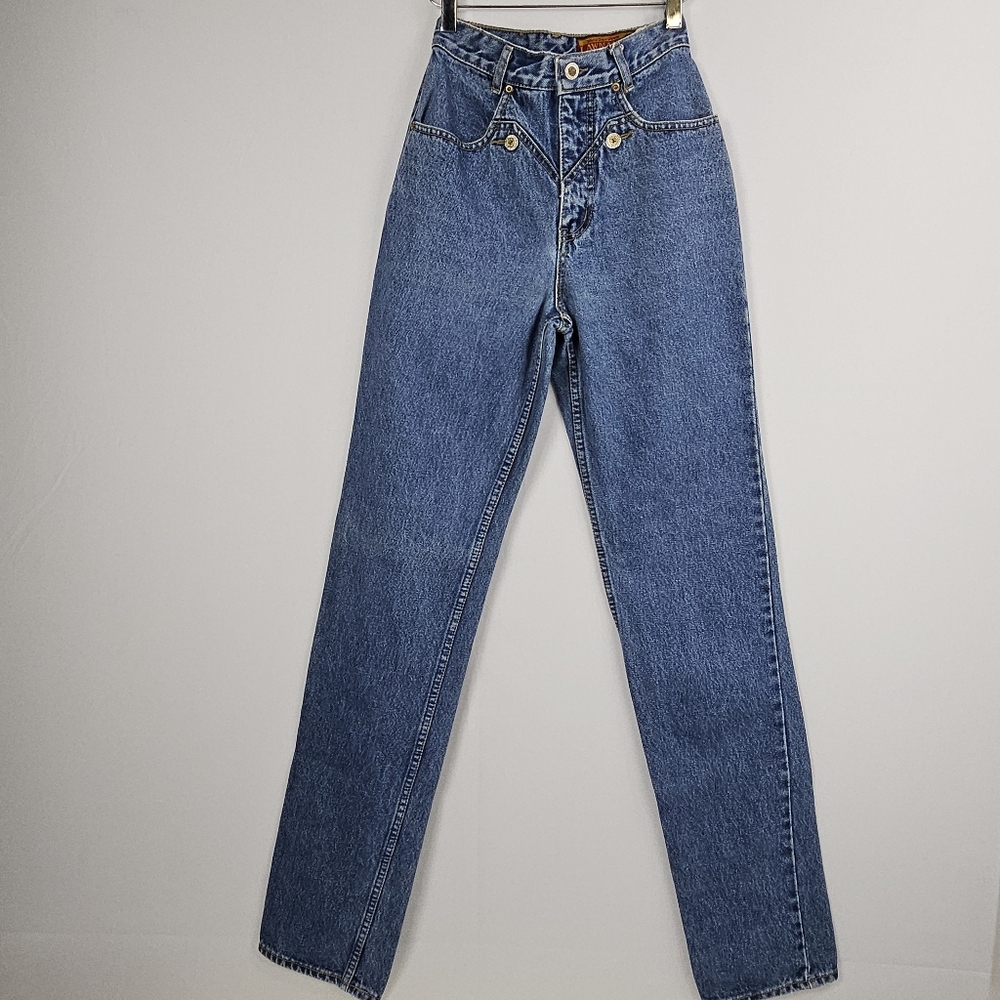 Vintage Lawman 90s y2k high waist style western jeans size 3